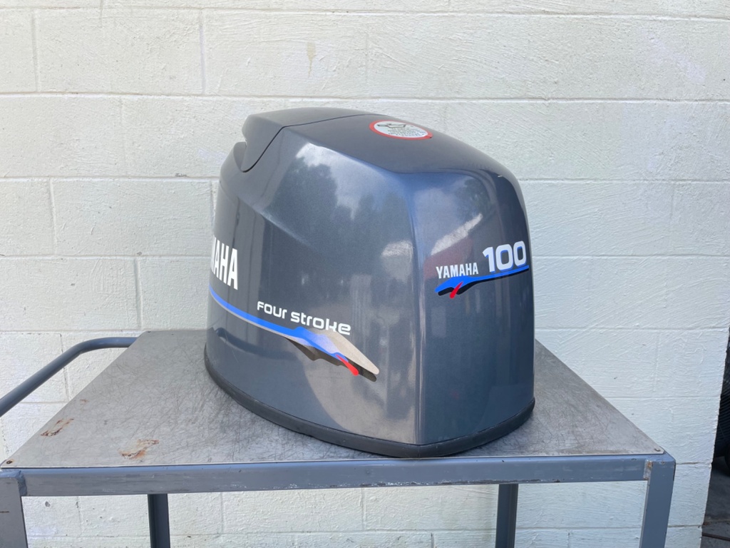 1999-2001 Yamaha 100HP 4 Stroke Outboard Top Cowling Cover Hood 67F-42610-01-00