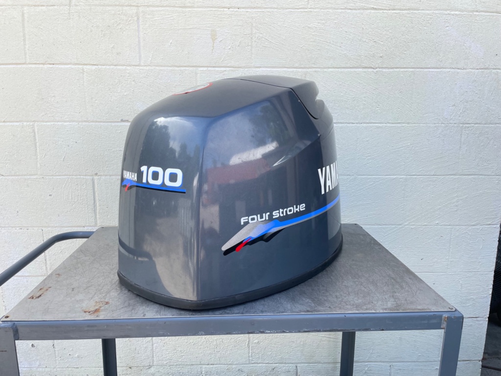 1999-2001 Yamaha 100HP 4 Stroke Outboard Top Cowling Cover Hood 67F-42610-01-00