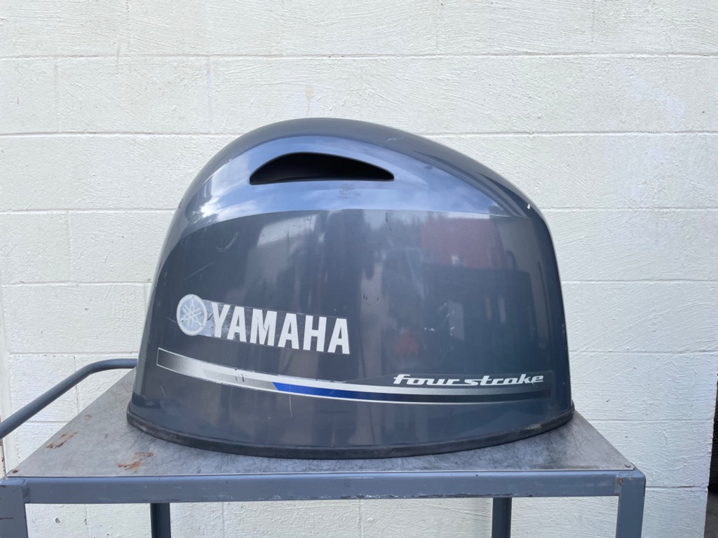 2014 + Yamaha 115HP 4 Stroke Outboard Top Cowling Cover Hood 6EK-42610-02-00