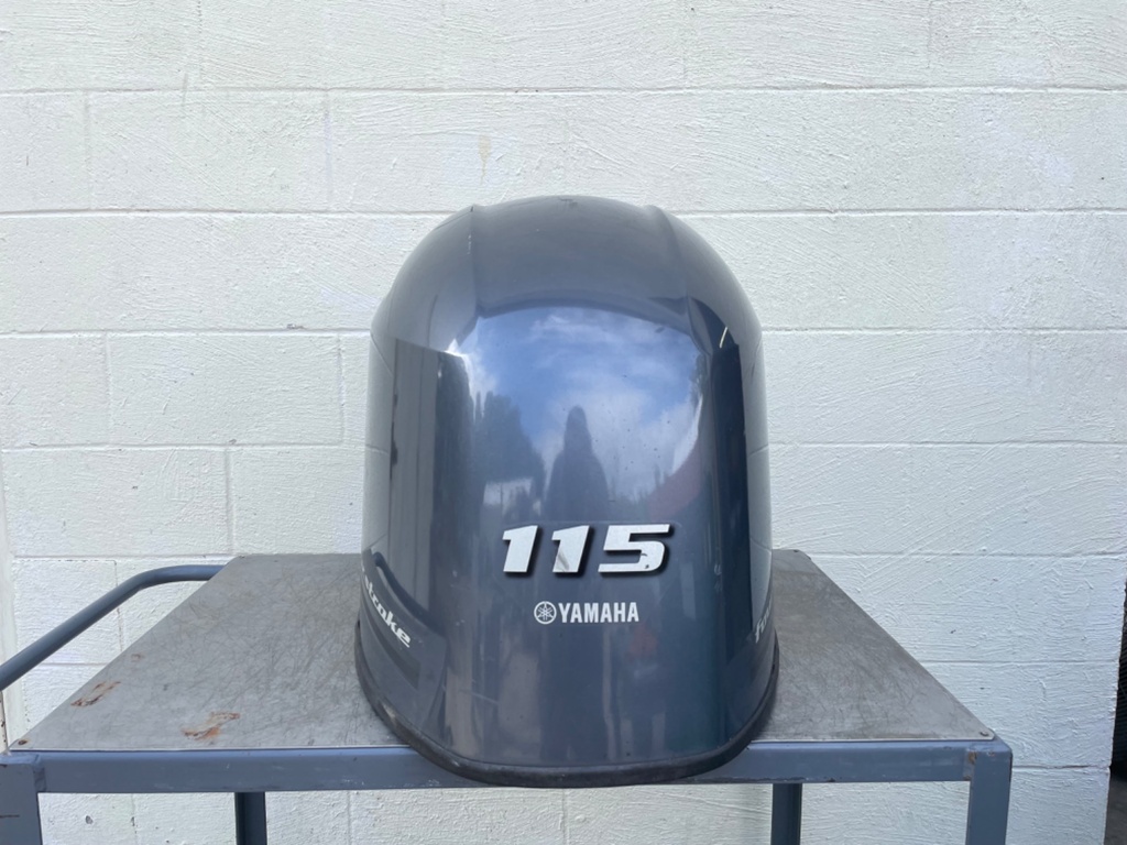2014 + Yamaha 115HP 4 Stroke Outboard Top Cowling Cover Hood 6EK-42610-02-00