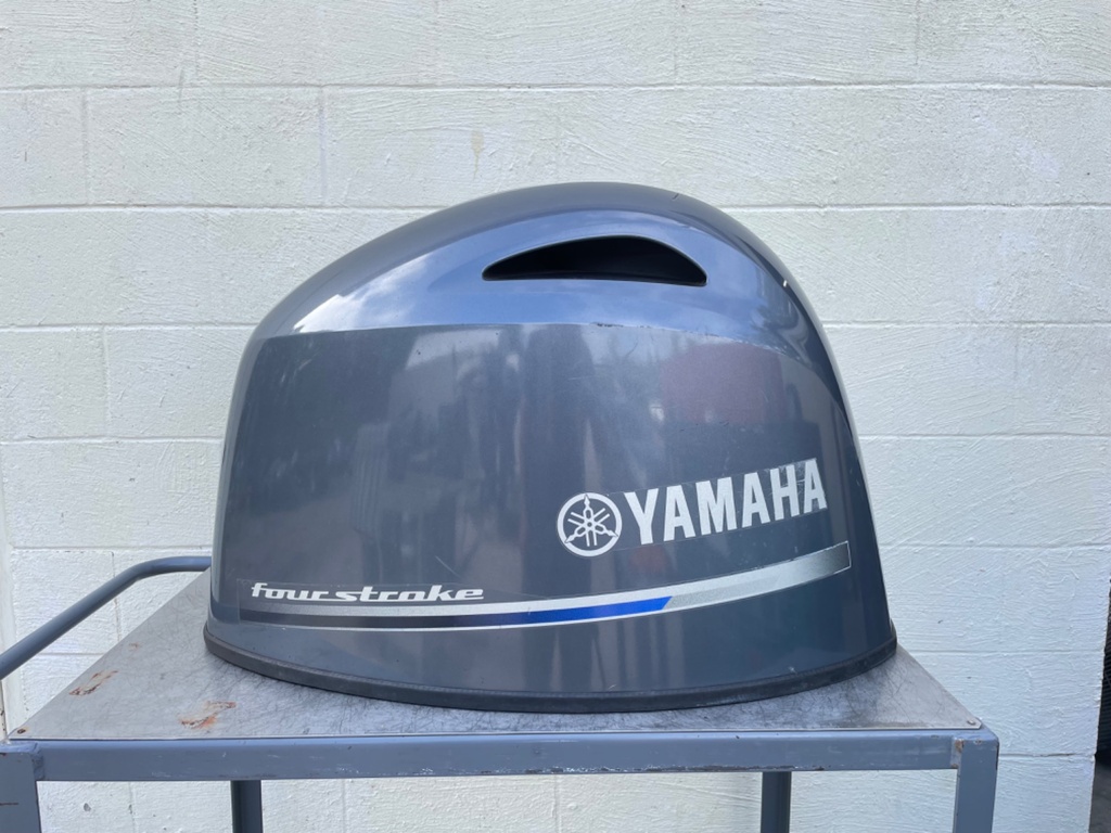 2014 + Yamaha 115HP 4 Stroke Outboard Top Cowling Cover Hood 6EK-42610-02-00