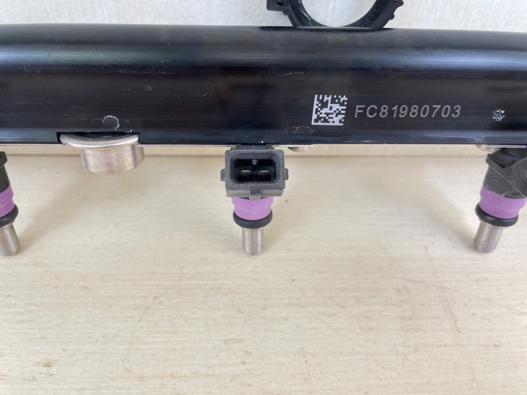 Mercury 200 225 250 275 300 HP L6 Verado Fuel Rail Assembly With Injectors