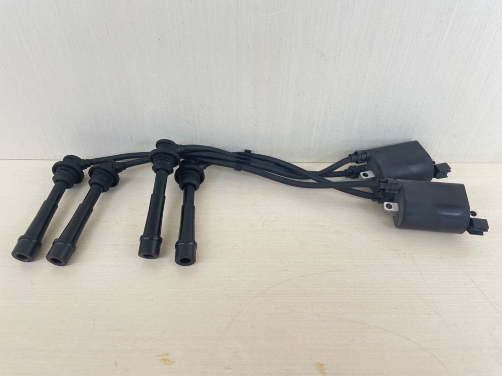 2005 Suzuki 140HP DF140 4 Stroke Outboard Ignition Coil Set With Plug Wires 