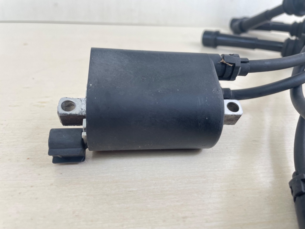 2005 Suzuki 140HP DF140 4 Stroke Outboard Ignition Coil Set With Plug Wires 