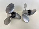 Suzuki Stainless Steel 3 Blade 14" x 20P Propeller Prop Pair Set