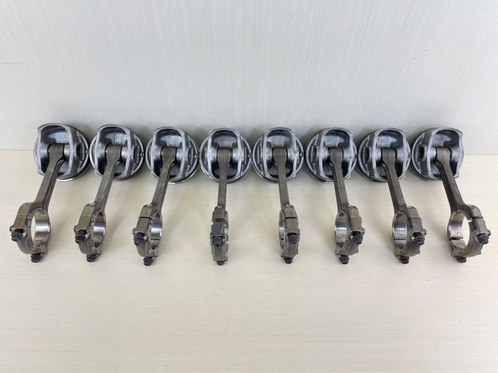 2013 Yamaha F350 350HP 4 Stroke Outboard Piston & Connecting Rod Set 6AW-11631-10-93