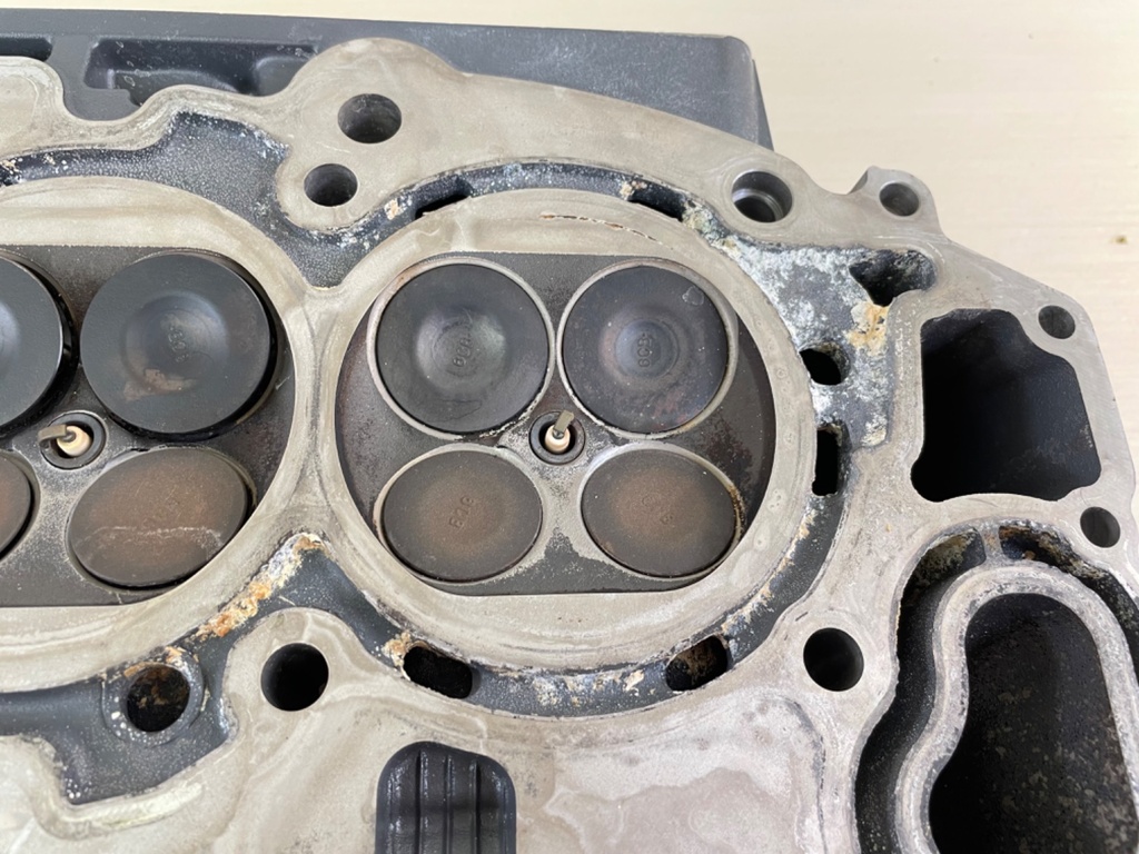 6AW-W009A-01-9S Yamaha F 350 HP Outboard Port Side Cylinder Head Assembly 2012+