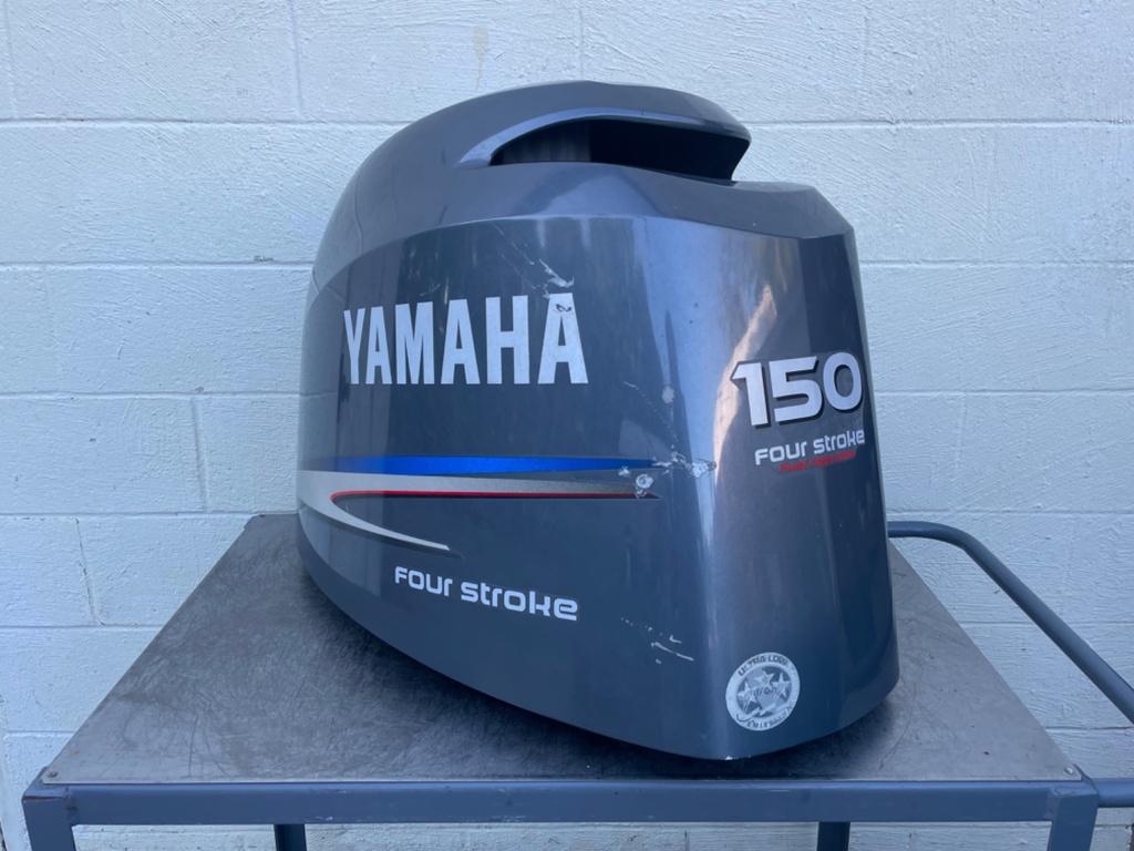 2004-2011 Yamaha F150 150HP 4 Stroke Outboard Top Cover Cowling Hood