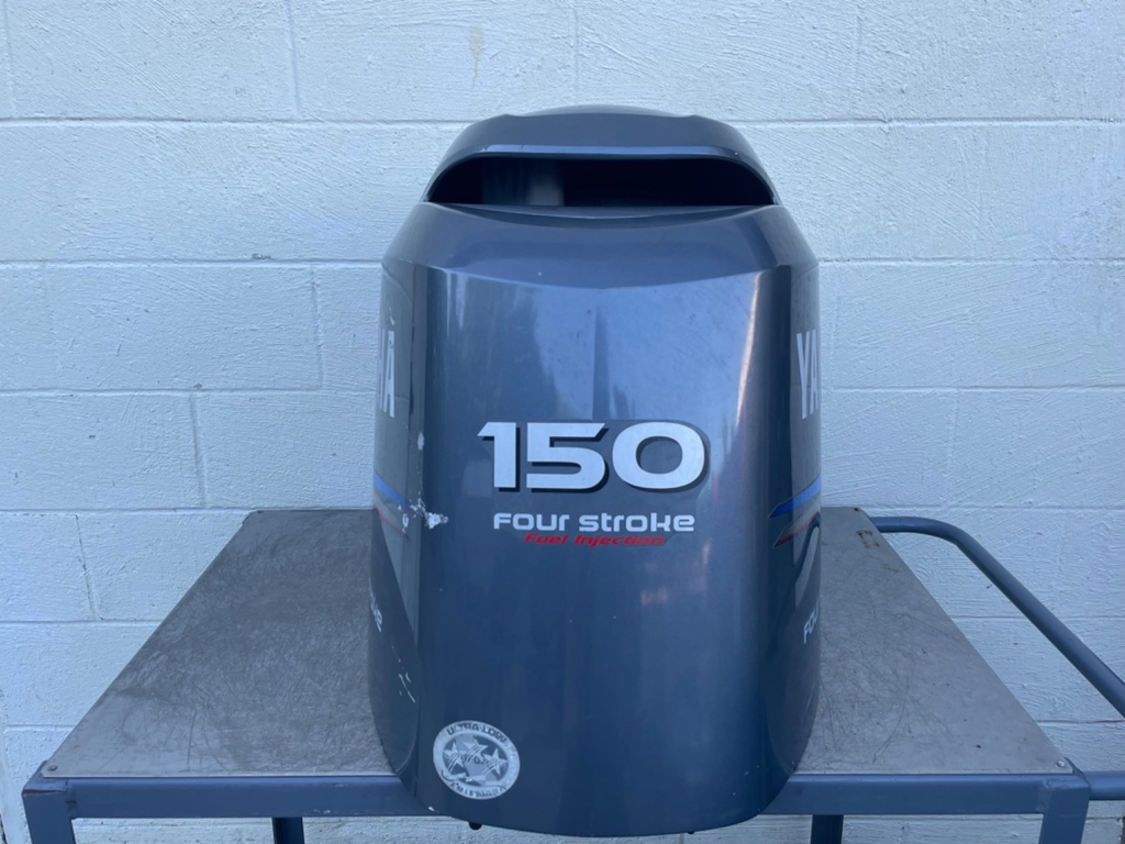 2004-2011 Yamaha F150 150HP 4 Stroke Outboard Top Cover Cowling Hood