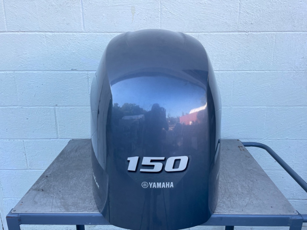 Yamaha F150 150HP 4 Stroke Outboard Top Cover Cowling Hood 2012-14