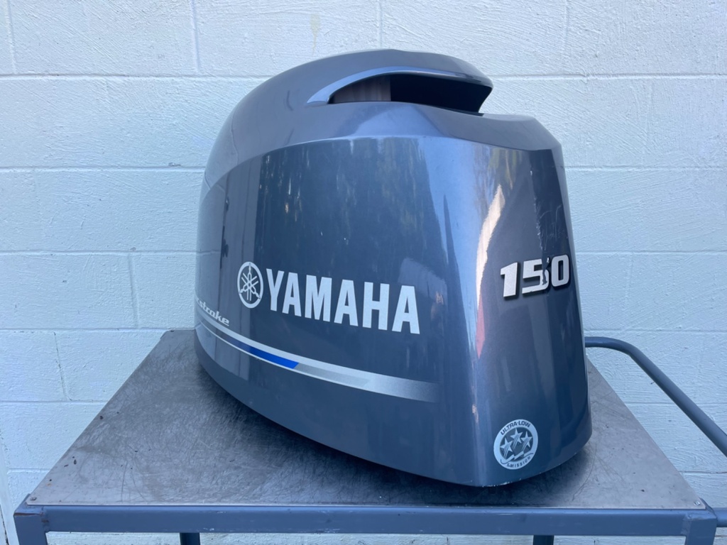 Yamaha F150 150HP 4 Stroke Outboard Top Cover Cowling Hood 2012-14