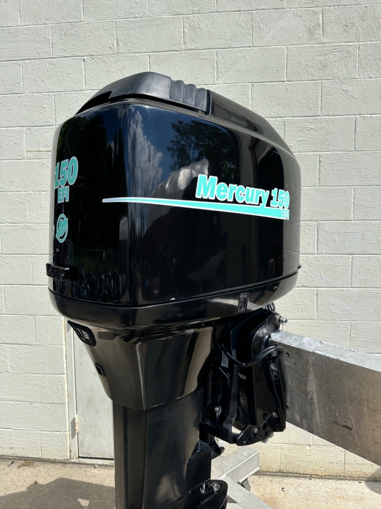 2006 Mercury 150HP 2 Stroke EFI Outboard Engine 25" Shaft 302 Hours