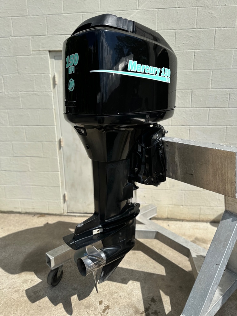 2006 Mercury 150HP 2 Stroke EFI Outboard Engine 25" Shaft 302 Hours