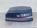 1986-1995 Yamaha 15HP Outboard 2 Stroke Top Cover Cowling Hood 6E7-42610-13-EK
