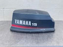1986-1995 Yamaha 15HP Outboard 2 Stroke Top Cover Cowling Hood 6E7-42610-13-EK