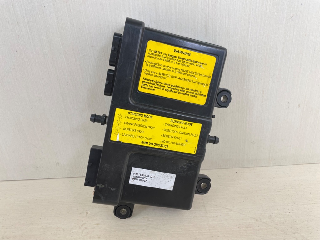 2008 Evinrude Etec 90HP Outboard Engine ECU EMM Engine Computer 586970