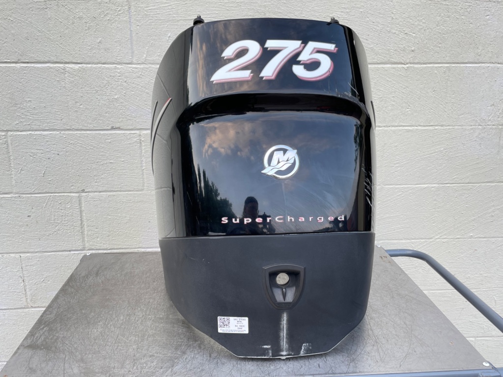 Mercury 275HP Verado Outboard Rear Cowling Assembly Black 8M0100175 885358T02