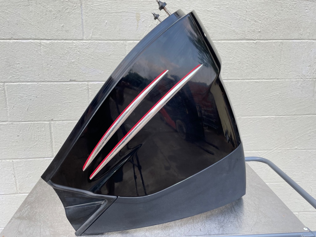 Mercury 275HP Verado Outboard Rear Cowling Assembly Black 8M0100175 885358T02