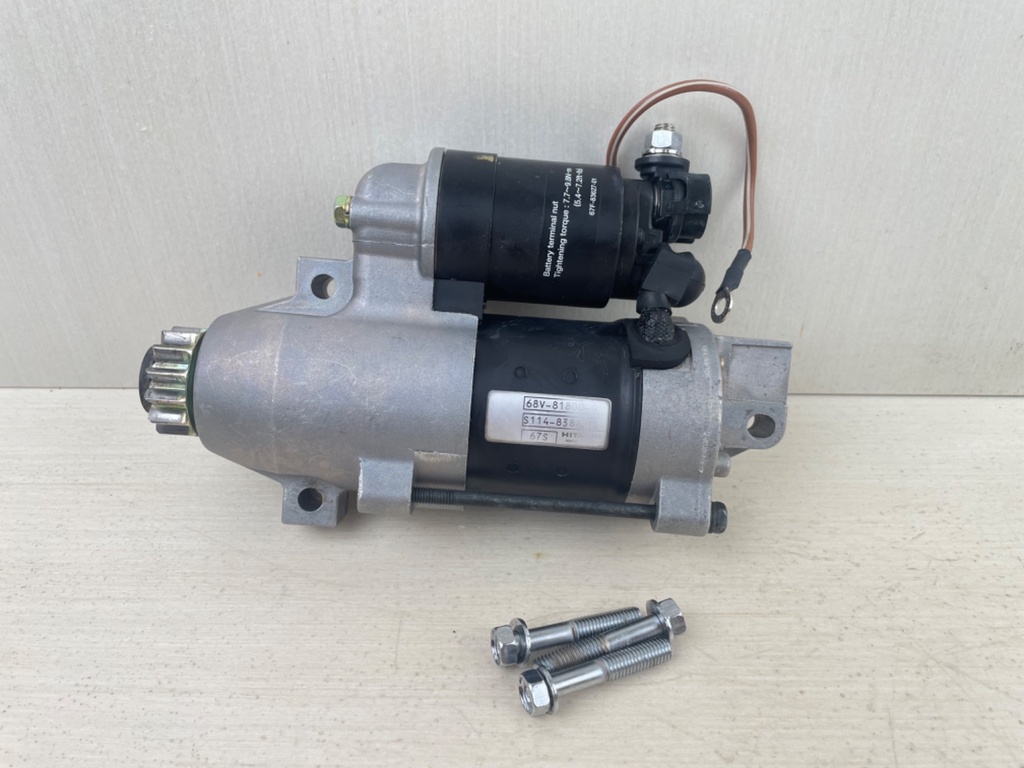 2001-2011 Yamaha 115HP 4 Stroke Outboard Starter Motor 68V-81800-01-00