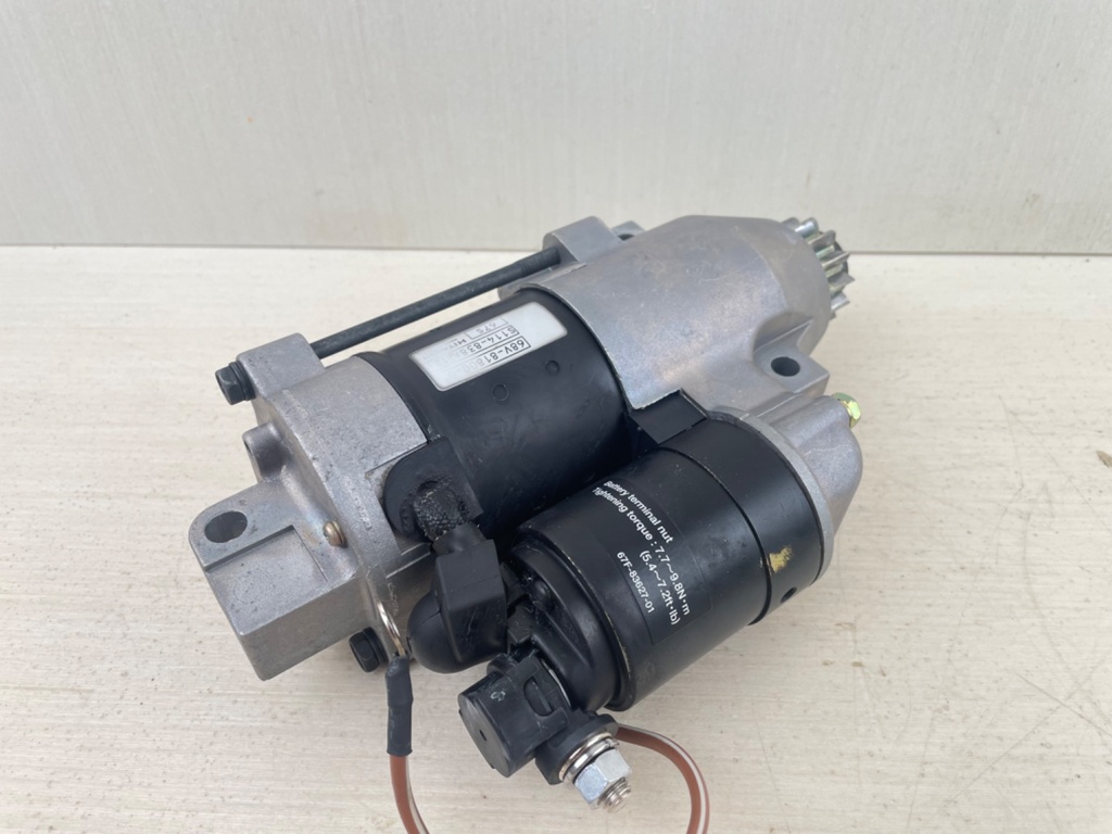 2001-2011 Yamaha 115HP 4 Stroke Outboard Starter Motor 68V-81800-01-00