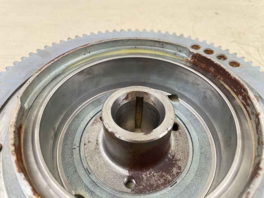 2008 Yamaha 70HP 2 Stroke Outboard Flywheel Rotor Assembly 6H2-85550-00-00