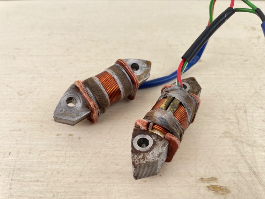 2008 Yamaha 70HP 2 Stroke Outboard Charge Lighting Coil Pulser Coil Set 6H2-85520-01-00