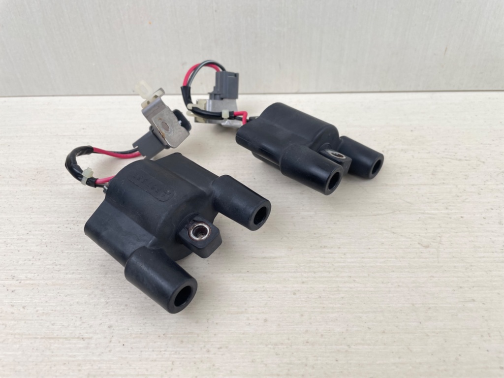 2006 Yamaha 50HP 4 Stroke Outboard Ignition Coil Set W/ Wires 63P-82310-01-00