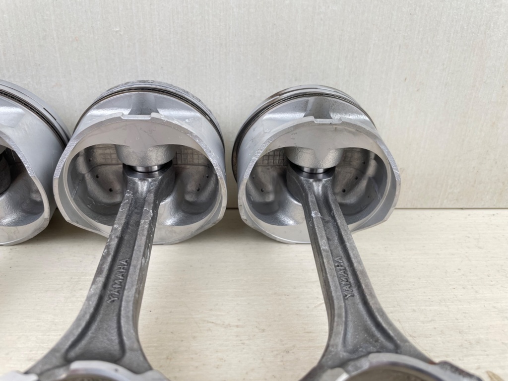 2003 Yamaha 115HP 4 Stroke Outboard Engine Piston Set Assembly 68V-W1164-02-00