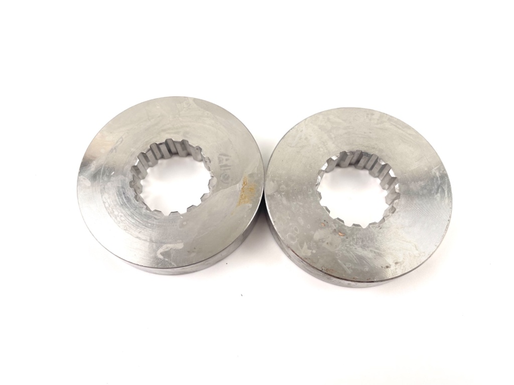 Yamaha 15 1/4" x 19P Stainless Steel Propeller Prop Set Pair 3 Blade