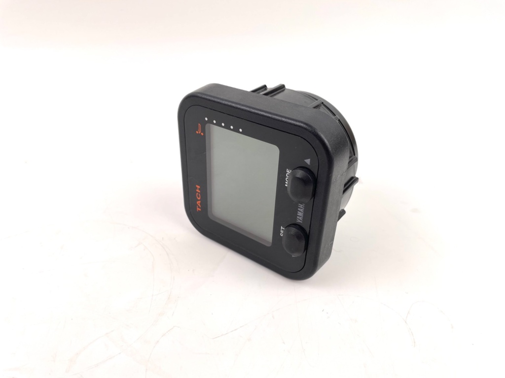 Yamaha Command Link Tachometer Tach Square 6Y8T-01  Tested - Used