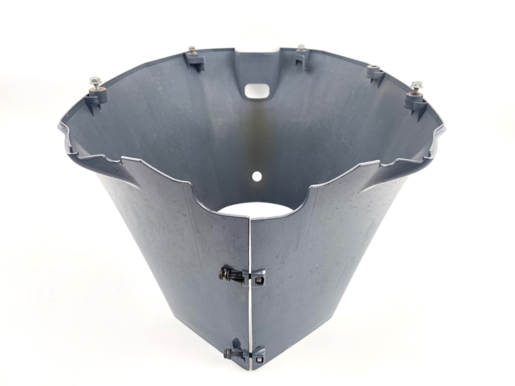 04-14 Yamaha 150HP Lower Apron Cowling Cover Assembly 63P-42741-01-8D