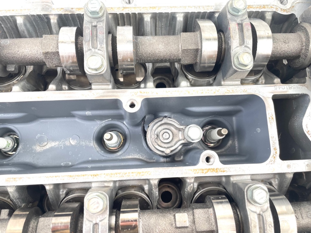 Yamaha 150HP 4 Stroke Outboard Cylinder Head Complete 63P-W009A-02-9S 04-07