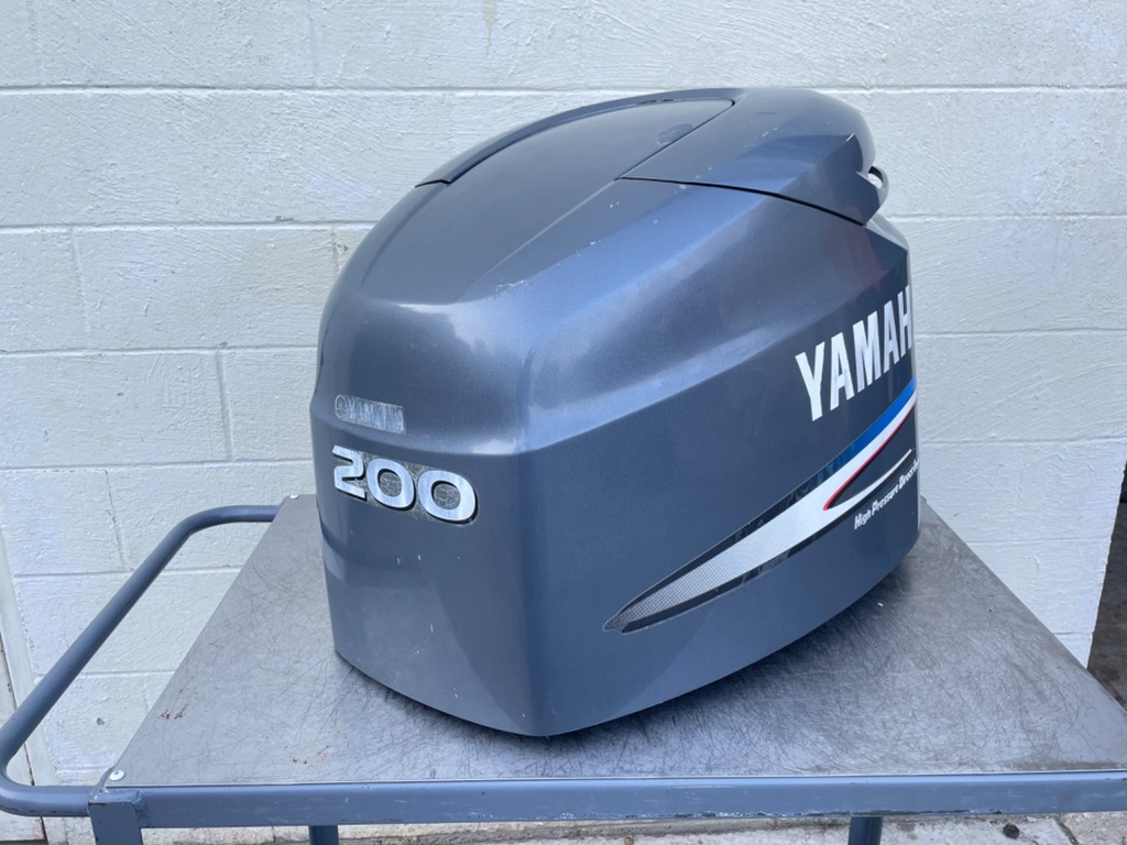 2003 Yamaha 200 HP HPDI Outboard Top Cowling Cover Hood Lid 68F-42610-50-4D