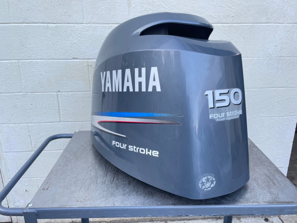 Yamaha F150 150HP 4 Stroke Outboard Top Cover Cowling Hood 2004-2011