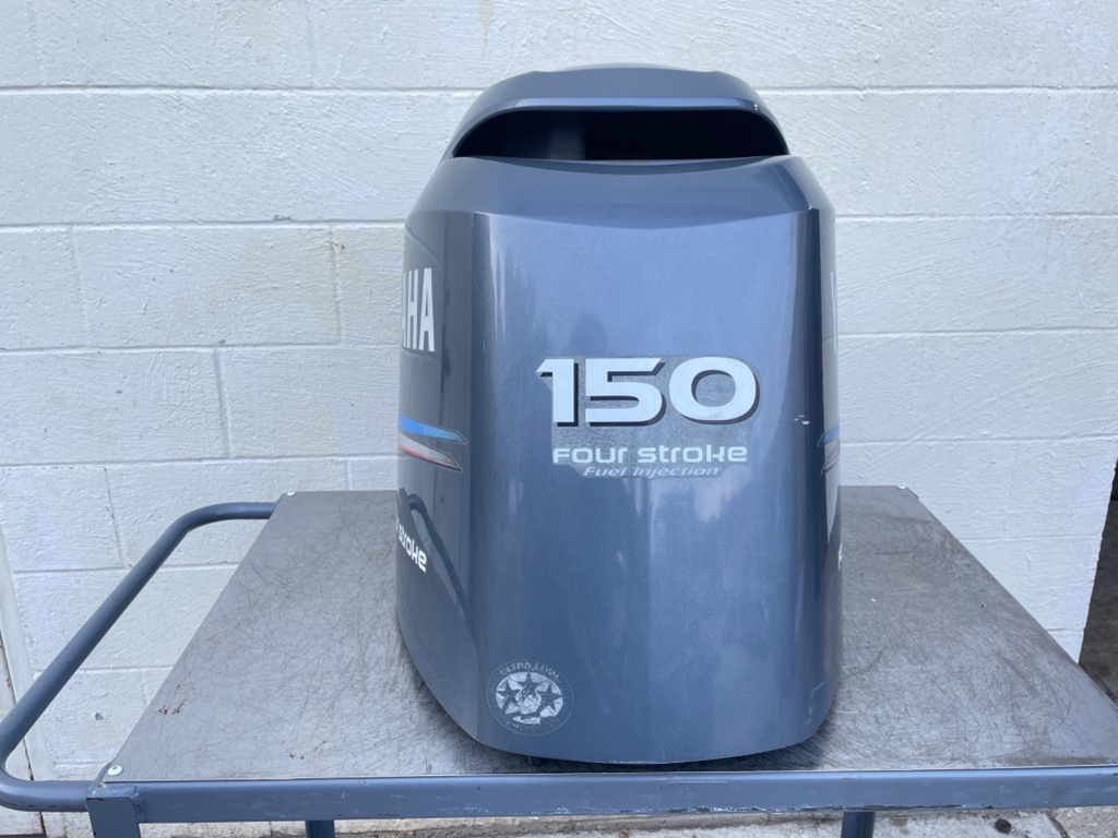Yamaha F150 150HP 4 Stroke Outboard Top Cover Cowling Hood 2004-2011