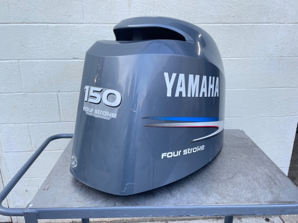 Yamaha F150 150HP 4 Stroke Outboard Top Cover Cowling Hood 2004-2011