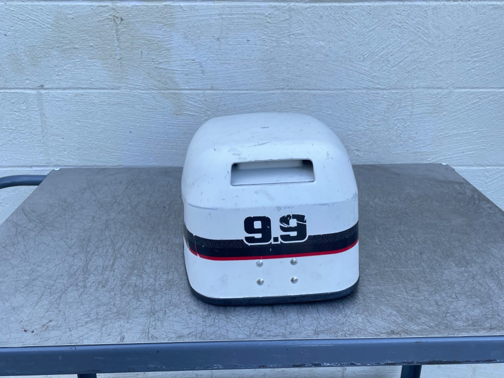 1990 Johnson Evinrude 30 HP 2 Stroke Outboard Top Cover Cowling 0283614