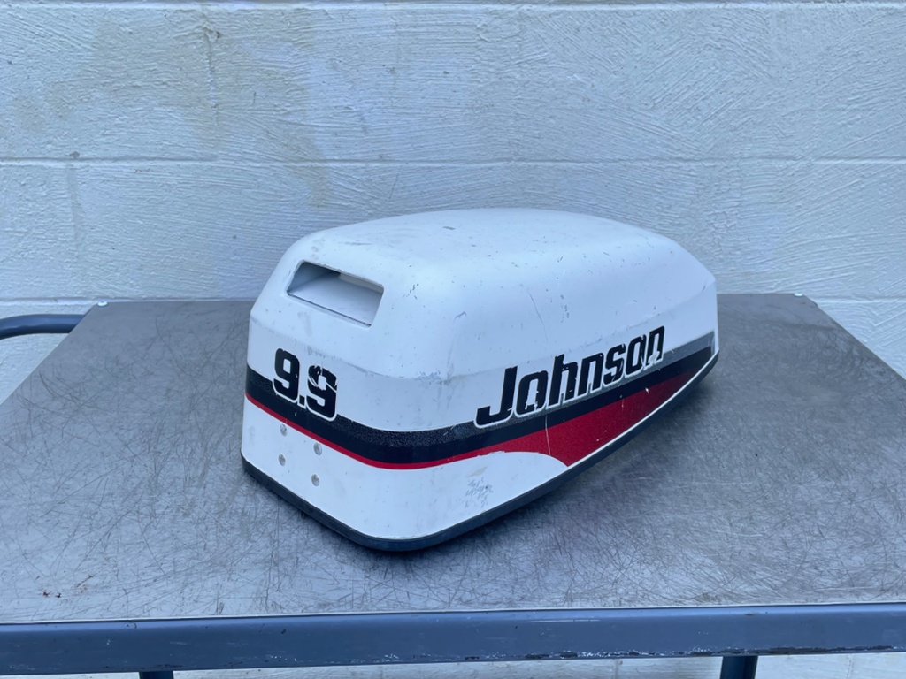 1990 Johnson Evinrude 30 HP 2 Stroke Outboard Top Cover Cowling 0283614