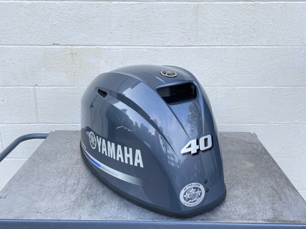 2014-2018 Yamaha 40HP 4 Stroke Outboard Top Cover Cowling 6BG-4261A-02-00