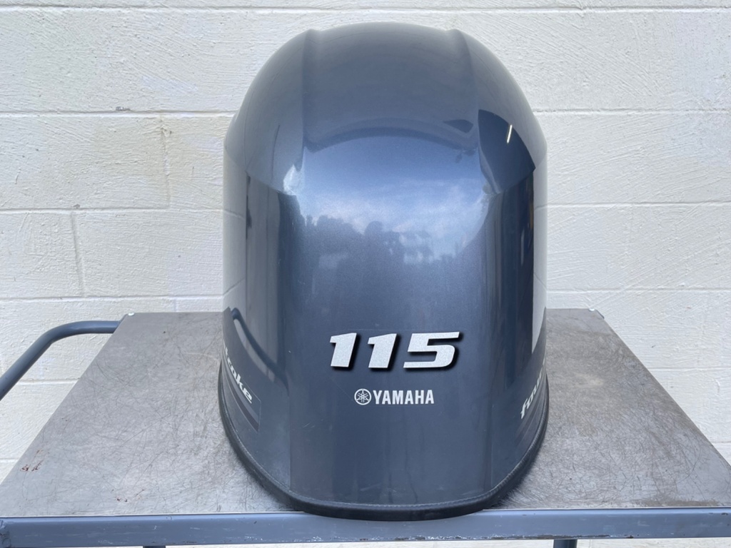 2014 + Yamaha 115HP 4 Stroke Outboard Top Cowling Cover Hood 6EK-42610-02-00