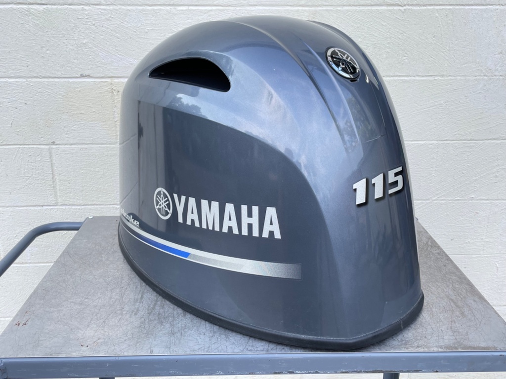 2014 + Yamaha 115HP 4 Stroke Outboard Top Cowling Cover Hood 6EK-42610-02-00