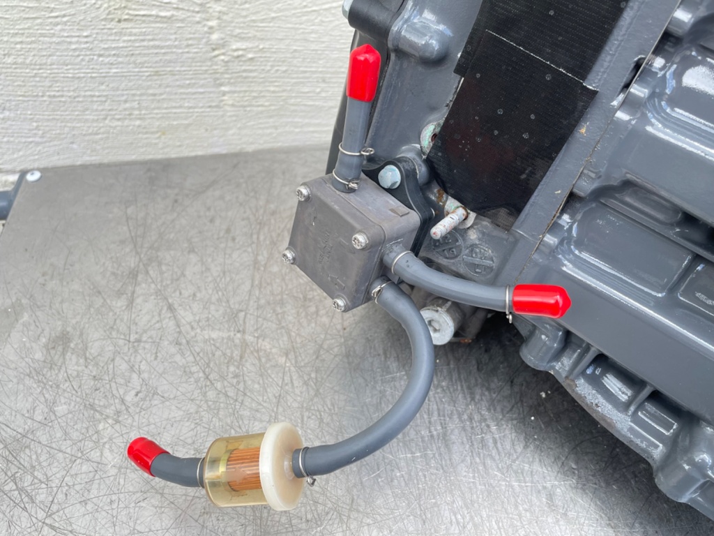 2007 Honda 25HP 4 Stroke Outboard Powerhead Crankcase Assembly 12200-ZW2-416ZA