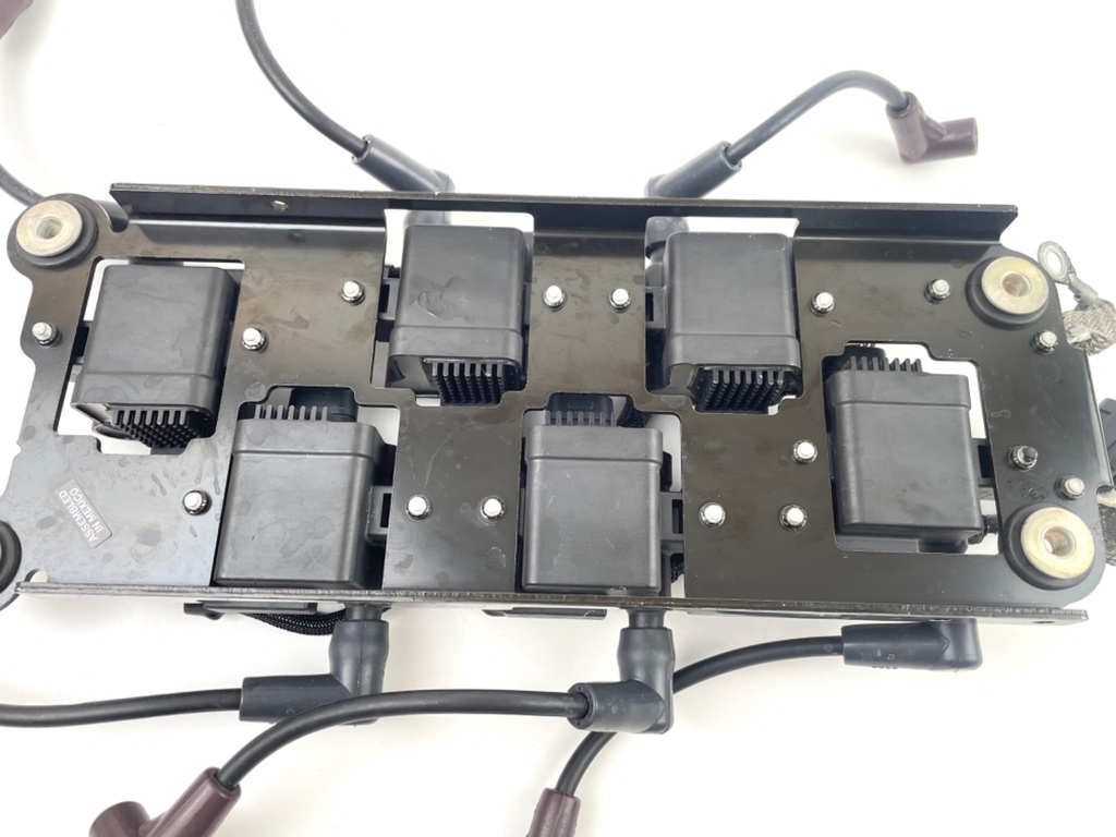 2015 Mercury 250 HP 2 Stroke Outboard Ignition Coil Set W/ Plate 879984A1 OEM