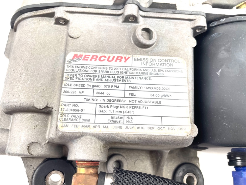 2001 Mercury 225 HP 2 Stroke Outboard Vapor Separator Tank VST 855432A2 OEM