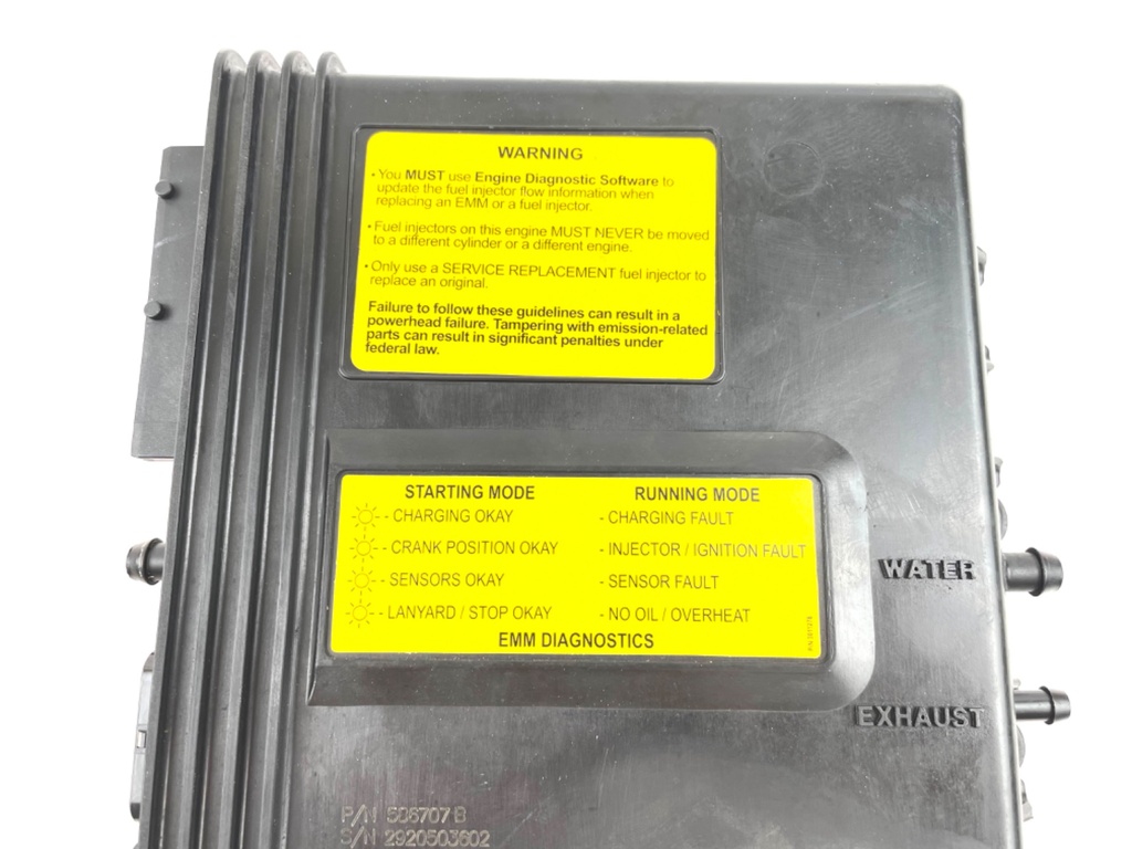 2006 Evinrude 225 HP 2 Stroke Outboard EMM Engine Control Unit ECU 0586707