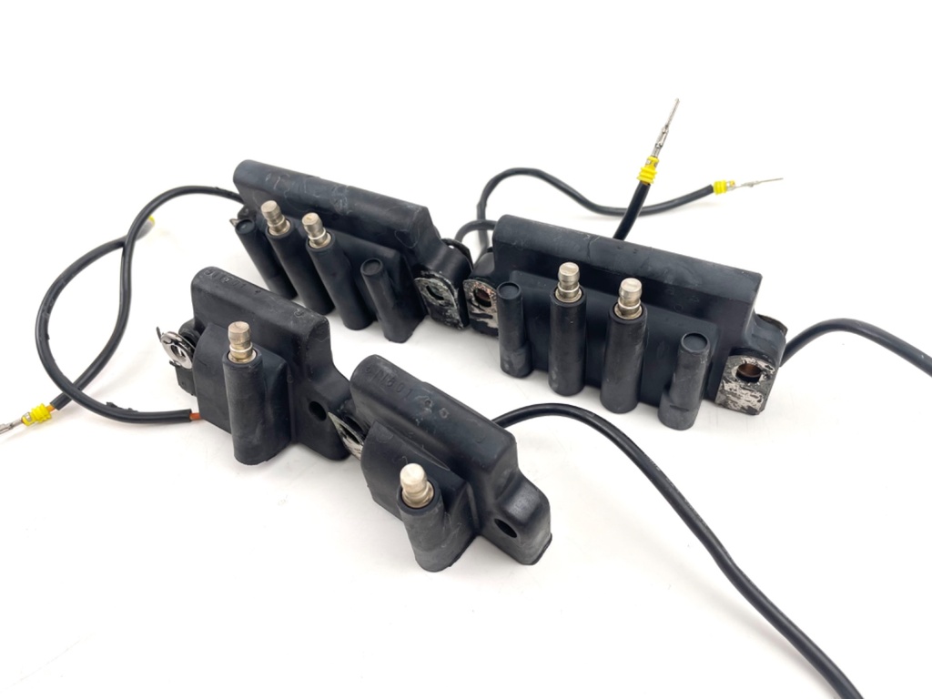 2006 Evinrude 225 HP 2 Stroke Outboard Ignition Coil Set 0586857 0586854 OEM