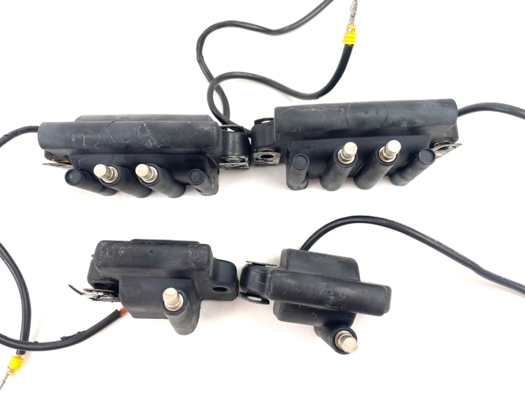 2006 Evinrude 225 HP 2 Stroke Outboard Ignition Coil Set 0586857 0586854 OEM
