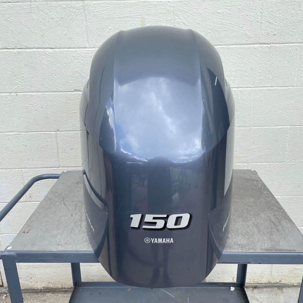 2016 Yamaha 150 HP 4 Stroke Outboard Top Cowling Cover Hood 63P-42610-70-00 OEM