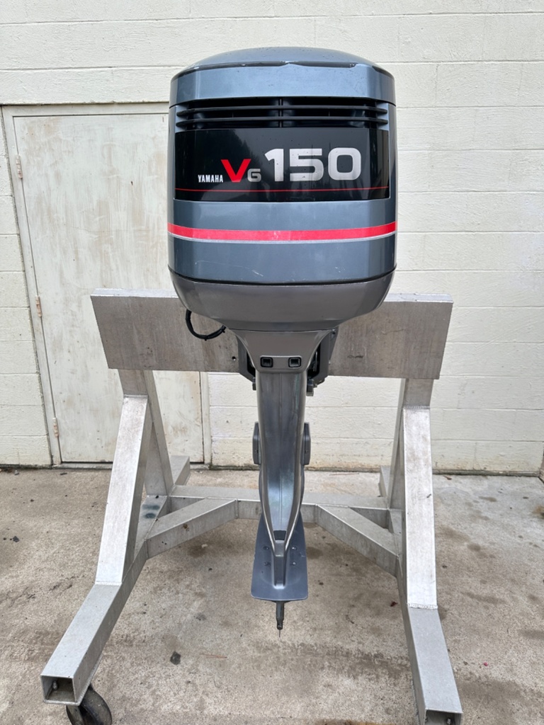 Yamaha 150HP 2 Stroke Carbureted Outboard Engine 25" Shaft - Good Condition