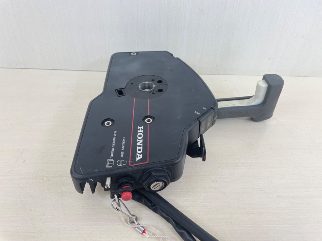Honda Outboard Side Mount Binnacle Control Box Assembly - Missing Key